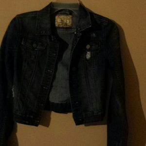 Destruct ed denim jacket